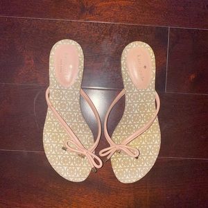 EUC Kate Spade Light Pink/Peach Mistic Flip Flops